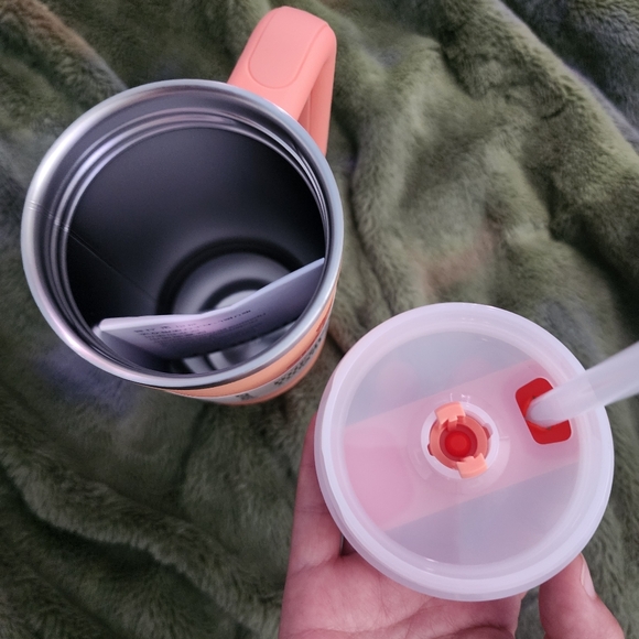 Stanley Quencher H2.0 Tumbler 30oz Nectarine orange NEW - Picture 7 of 9